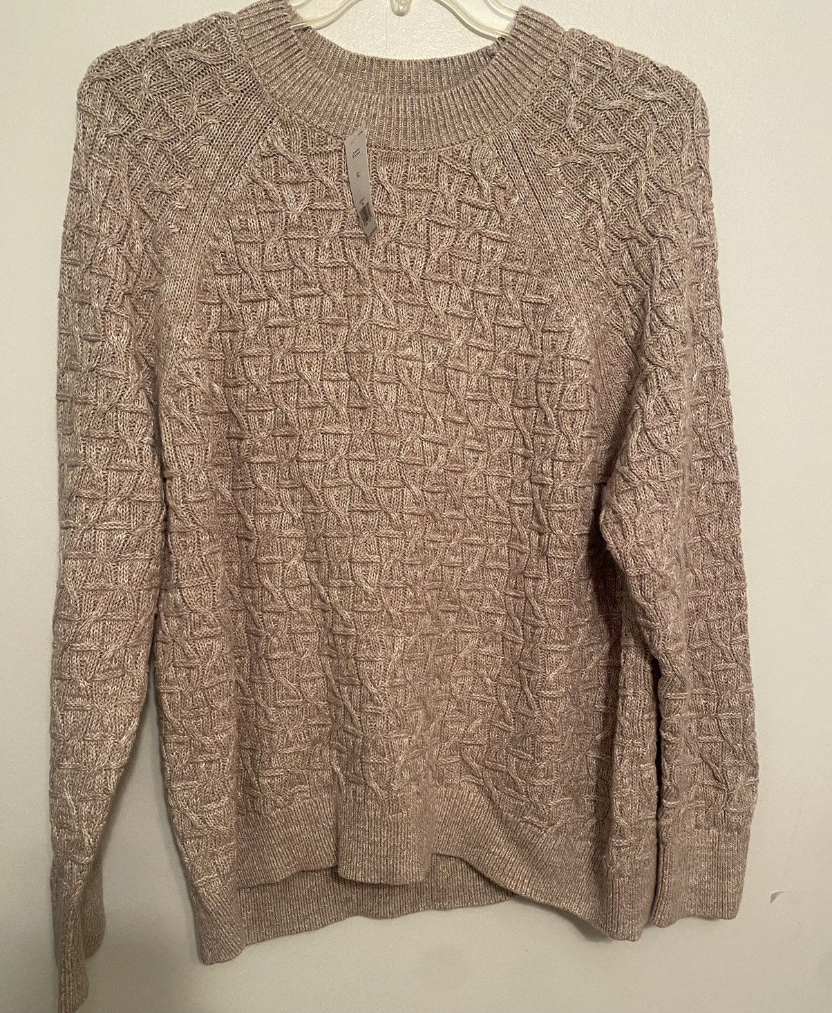 Banana Republic Nwt banana republic beige textured sweater size xl Size XL / US 12-14 / IT 48-50 - 1 Thumbnail
