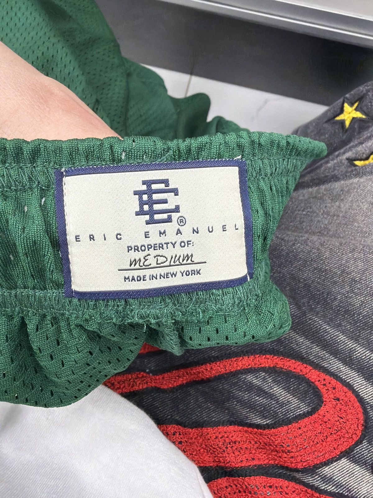 Eric Emanuel Eric Emanuel Eagles Superbowl Shorts "Green" Size US 32 / EU 48 - 5 Thumbnail