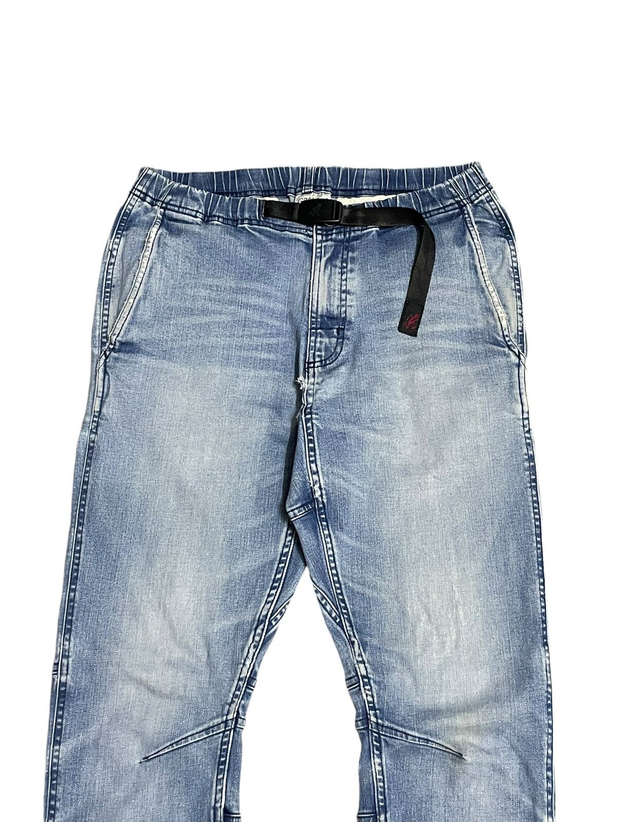 Gramicci Vintage Y2K Gramicci Original Freedom Blue Wash Jogger Jeans Size US 31 - 2 Thumbnail
