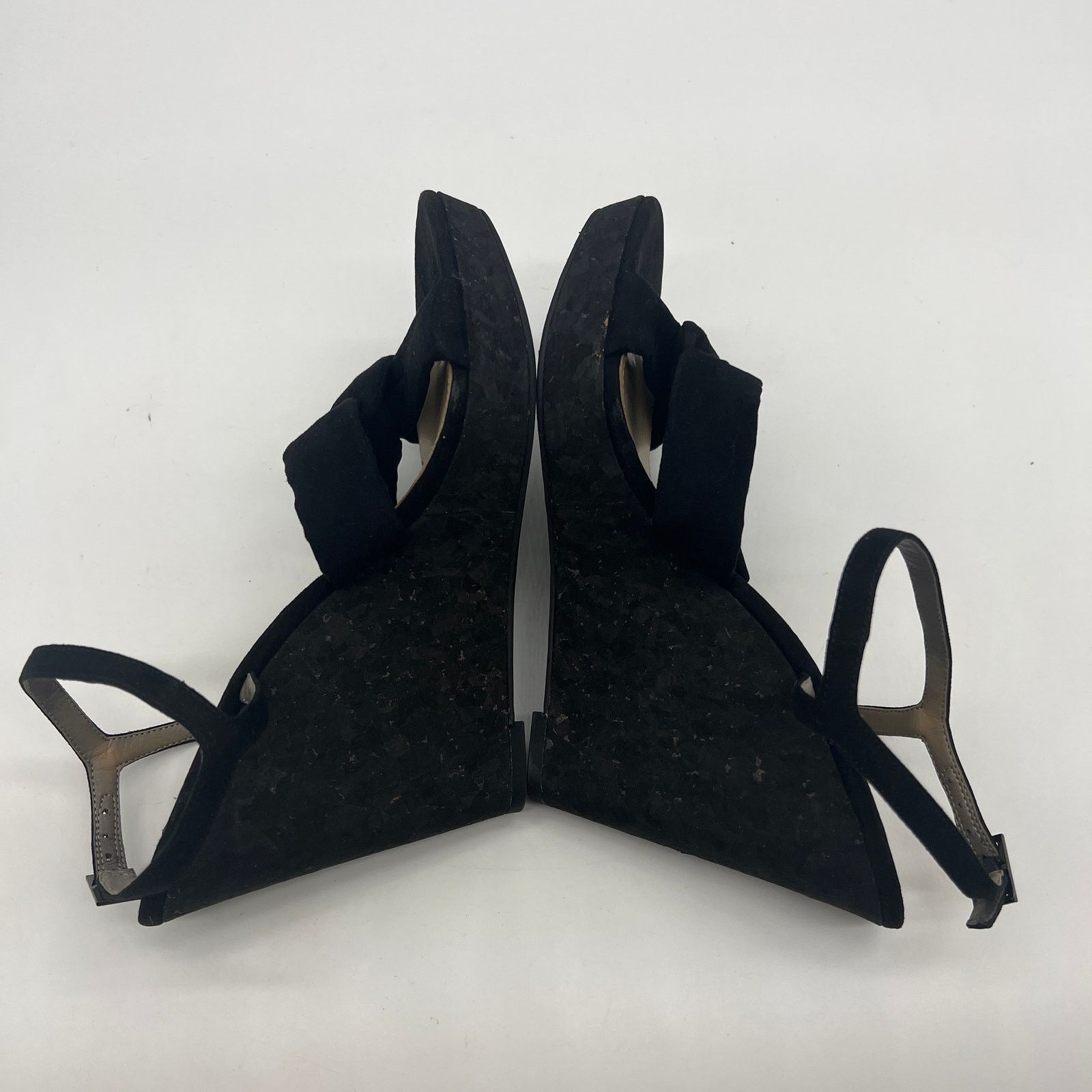 Other G.I.L.I. Knotted Front Wedge Ankle Strap Size 10 M Size US 10 / IT 40 - 7 Thumbnail