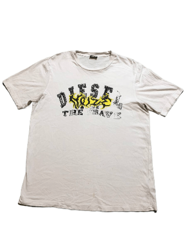Diesel Vintage Diesel Big Y2K Logo Short Sleeve T-Shirt Size L Size US L / EU 52-54 / 3 - 1 Thumbnail