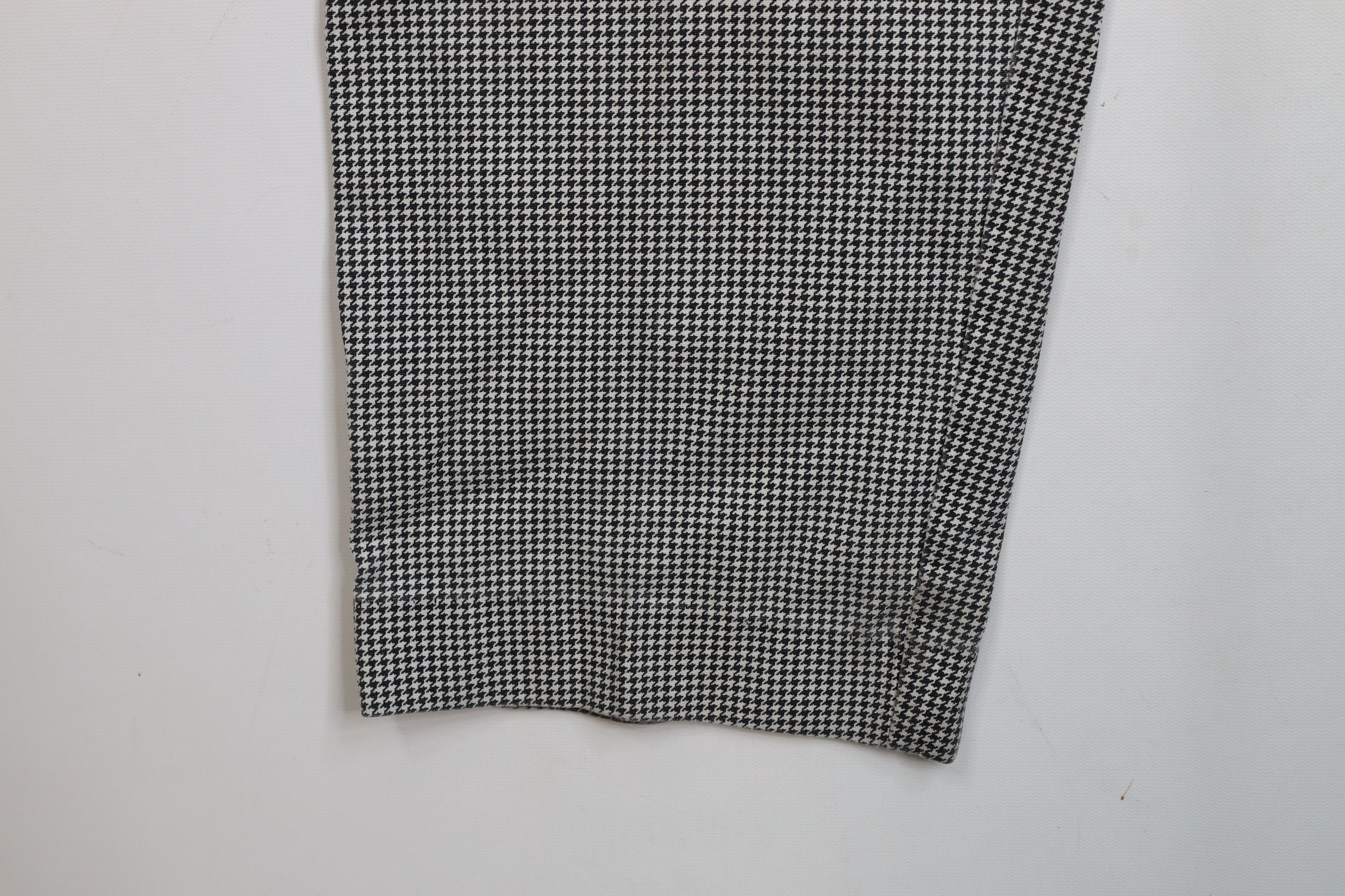 Vintage Vintage 70s Streetwear Houndstooth Wide Leg Pants USA Size US 36 / EU 52 - 6 Thumbnail