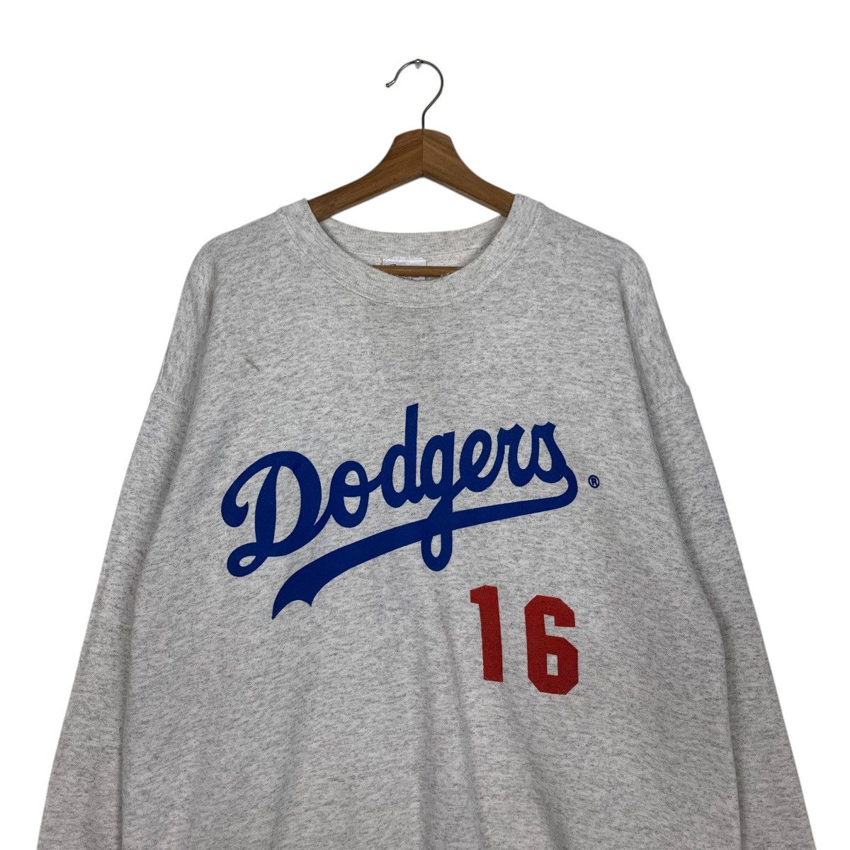 Other Vintage 95s DODGERS NOMO 16 Sweatshirt Starter MLB #2021-C88 Size US L / EU 52-54 / 3 - 2 Thumbnail