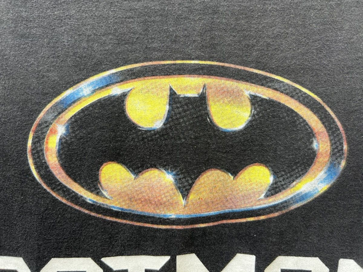 DC Comics × Vintage Vintage 90s Batman Forever Val Kilmer Bootleg Fade Black tee Size US L / EU 52-54 / 3 - 17 Thumbnail
