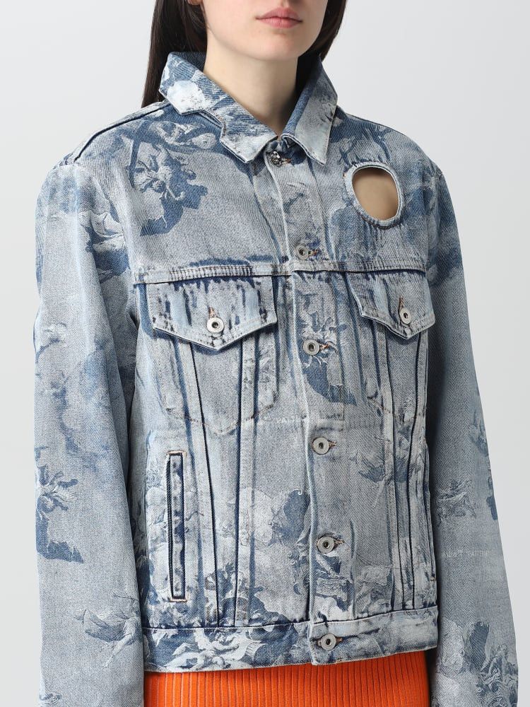 Off-White o1y1125 Denim Jacket in Blue Size S / US 4 / IT 40 - 5 Thumbnail