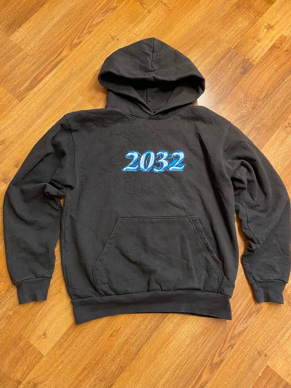 image of Band Tees x Vintage M Black Bad Bunny Merch 2032 Hoodie, Men's (Size Medium)