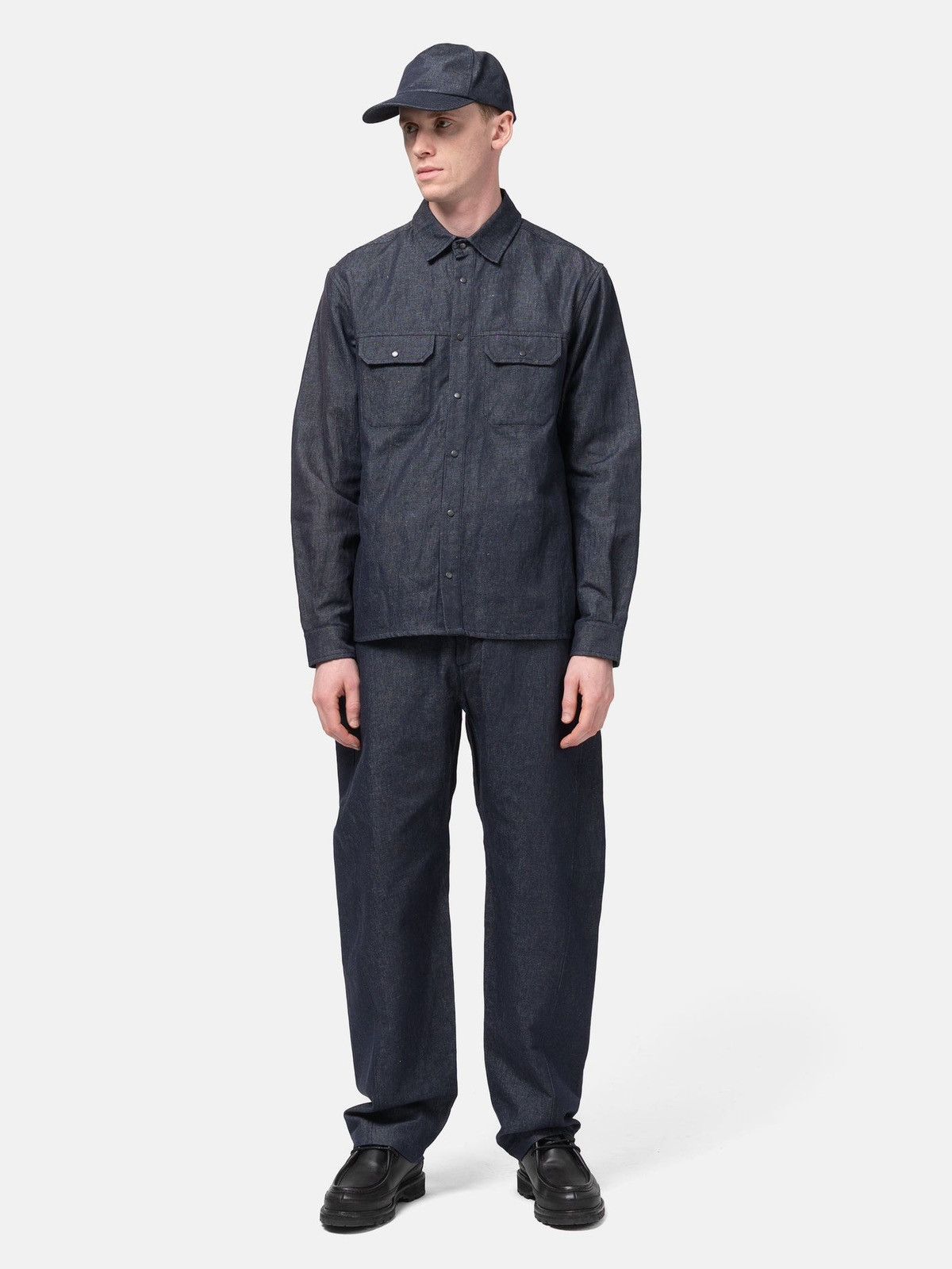 Haven HAVEN Helix Pant - Cotton Linen Denim Indigo Size US 30 / EU 46 - 6 Thumbnail