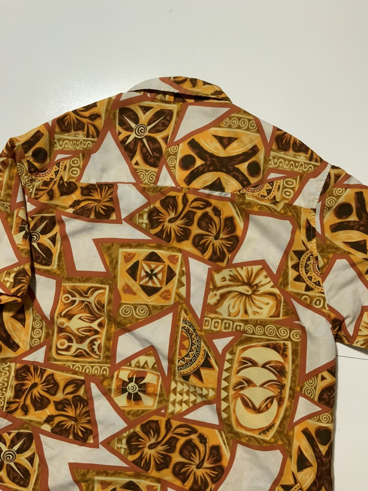 Rusty × Vintage Vintage Y2K Rusty Hawaiian Surf Loop Collar Camp Shirt Size US M / EU 48-50 / 2 - 4 Thumbnail