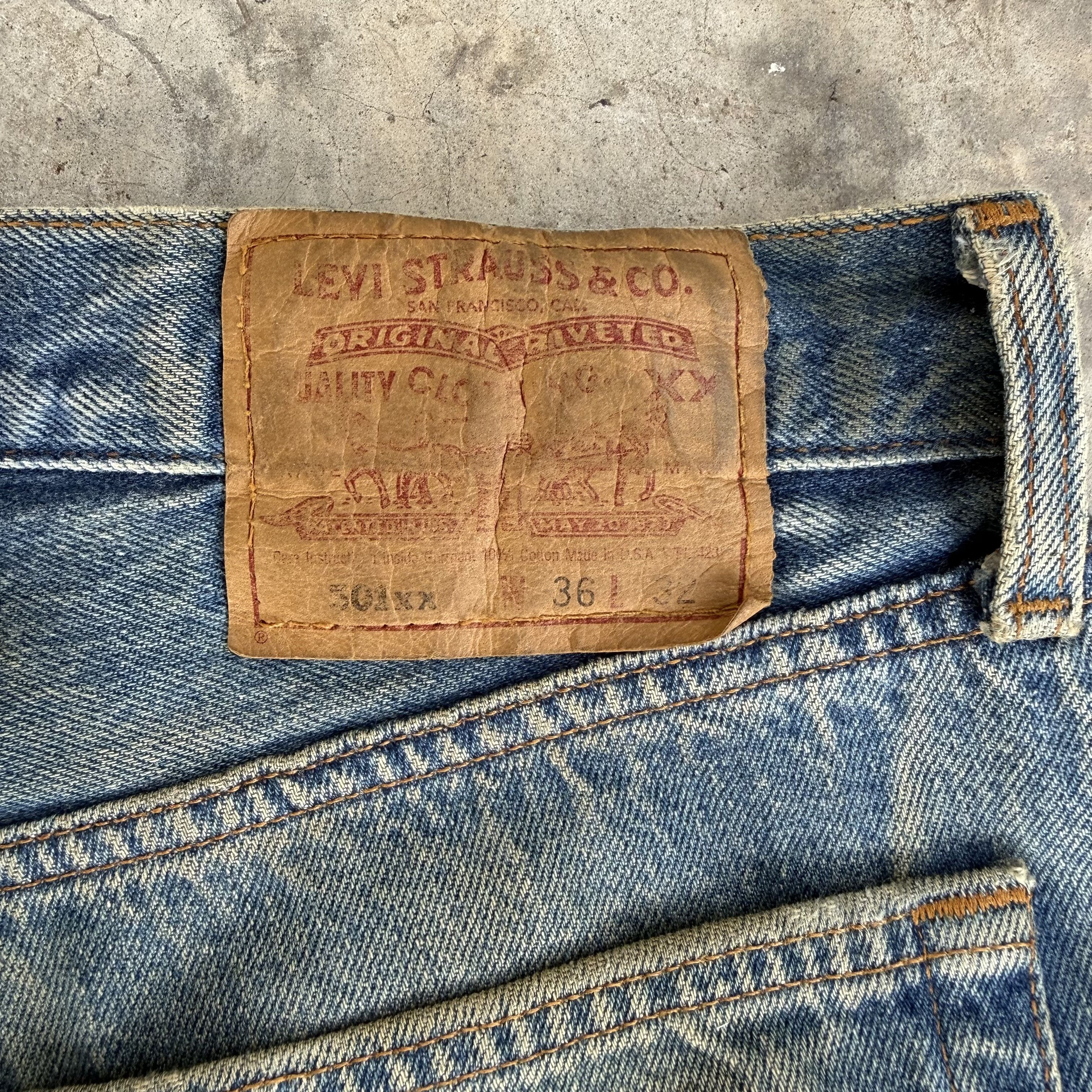 Levi's Vintage Clothing Vintage Levi's 501 95s Made Usa Rusty Denim Size US 36 / EU 52 - 15 Thumbnail