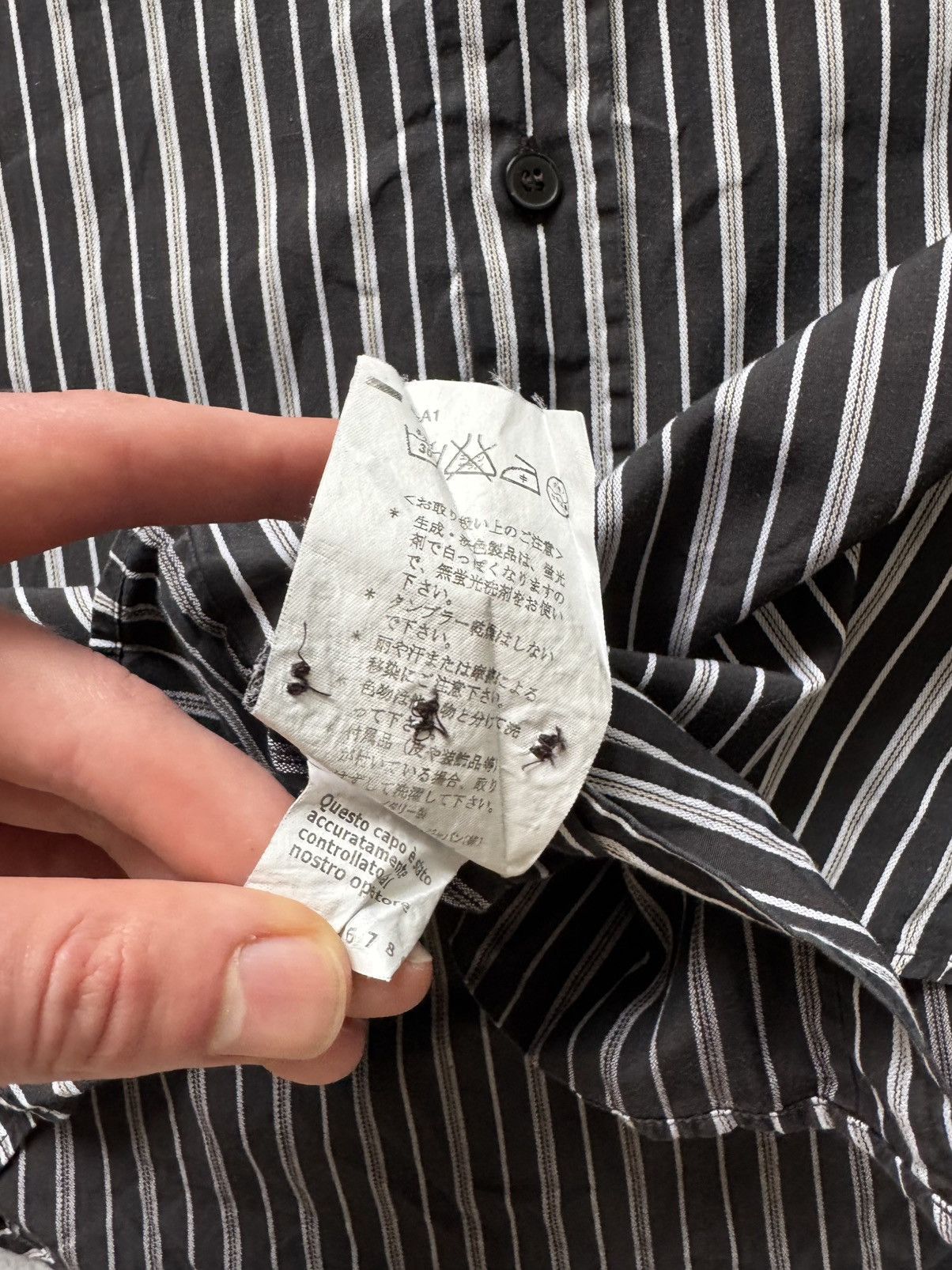 Dolce & Gabbana Vintage Dolce&Gabbana Striped Button Up Shirt Size US S / EU 44-46 / 1 - 8 Thumbnail