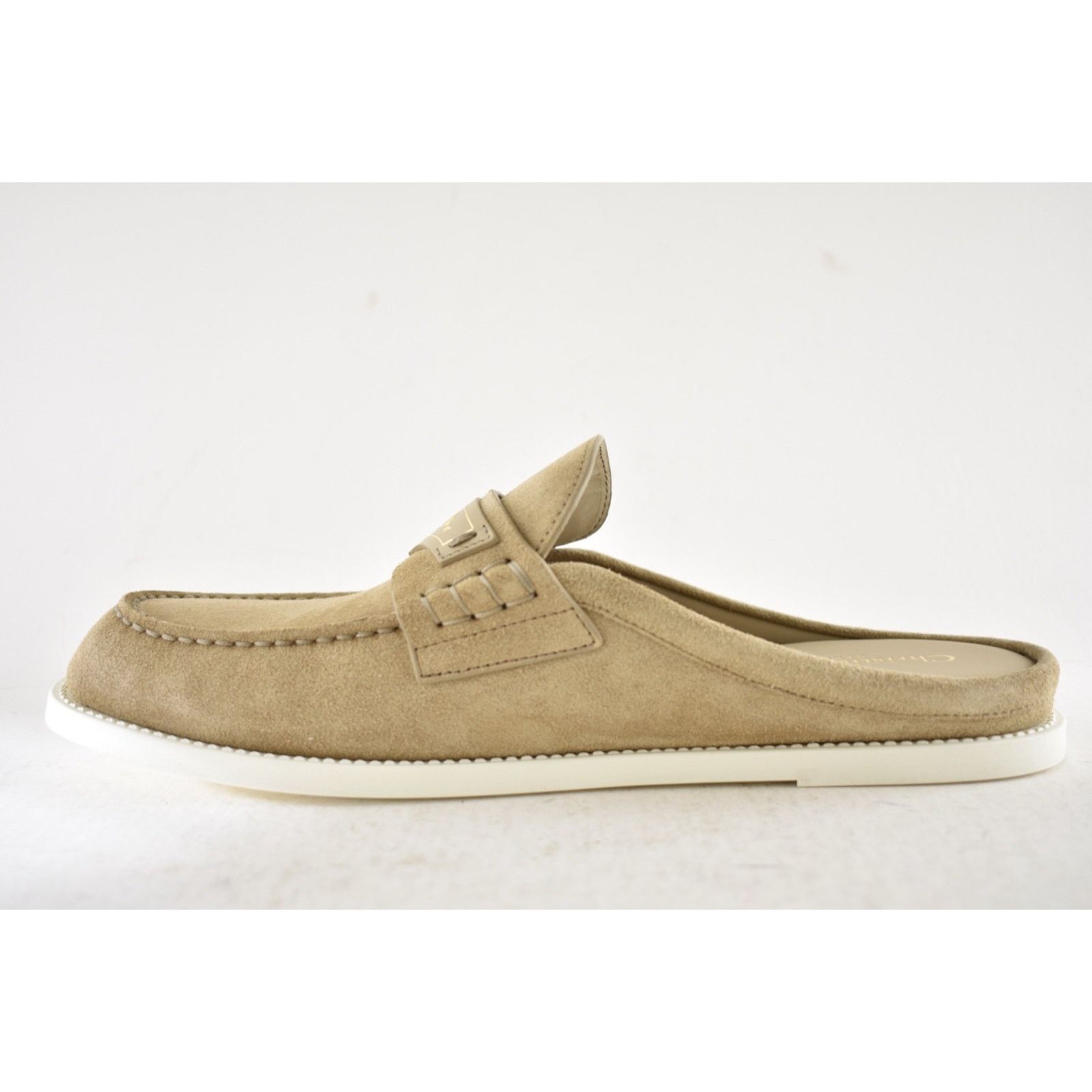 Dior Dior Boy Mule Corde Beige Suede Backless Loafer Flat 41 Size US 11 / IT 41 - 14 Thumbnail