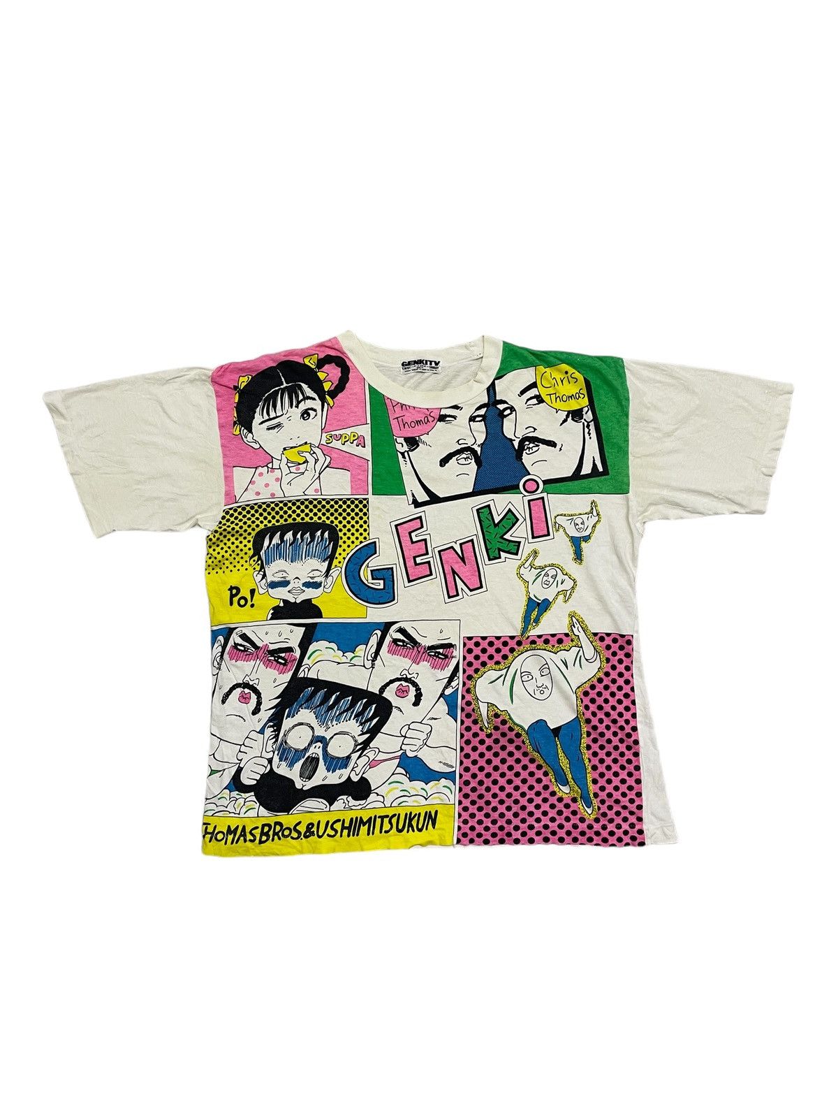 VINTAGE THOMAS BROS & USHIMITSUKUN T-SHIRT