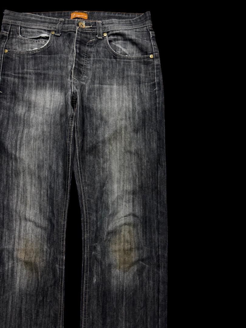 Vintage Vintage Japanese Mudwash Distressed Sick Denim Jean Straight Size US 32 / EU 48 - 5 Thumbnail