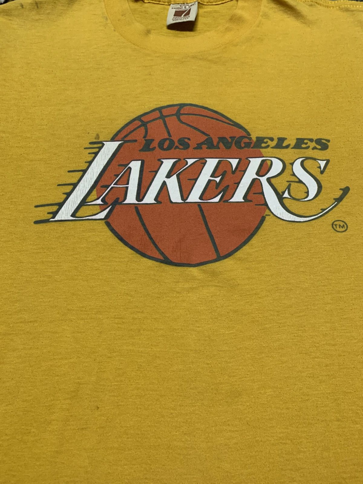 Vintage 🏀 VINTAGE 70‘s 80s LAKERS LOS ANGELES 🏀 Size US M / EU 48-50 / 2 - 3 Thumbnail