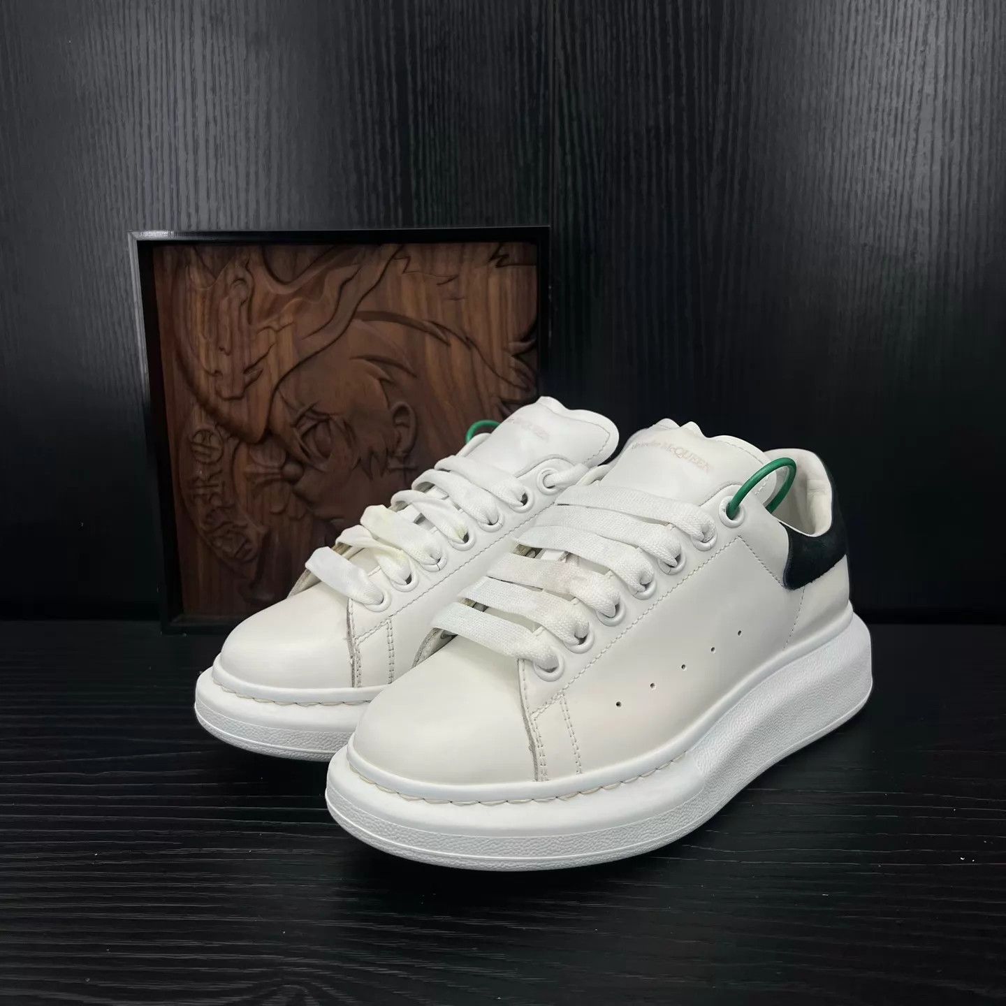Alexander McQueen Alexander McQueen suede black heel 37 new original box Size US 6.5 / IT 36.5 - 1 Thumbnail