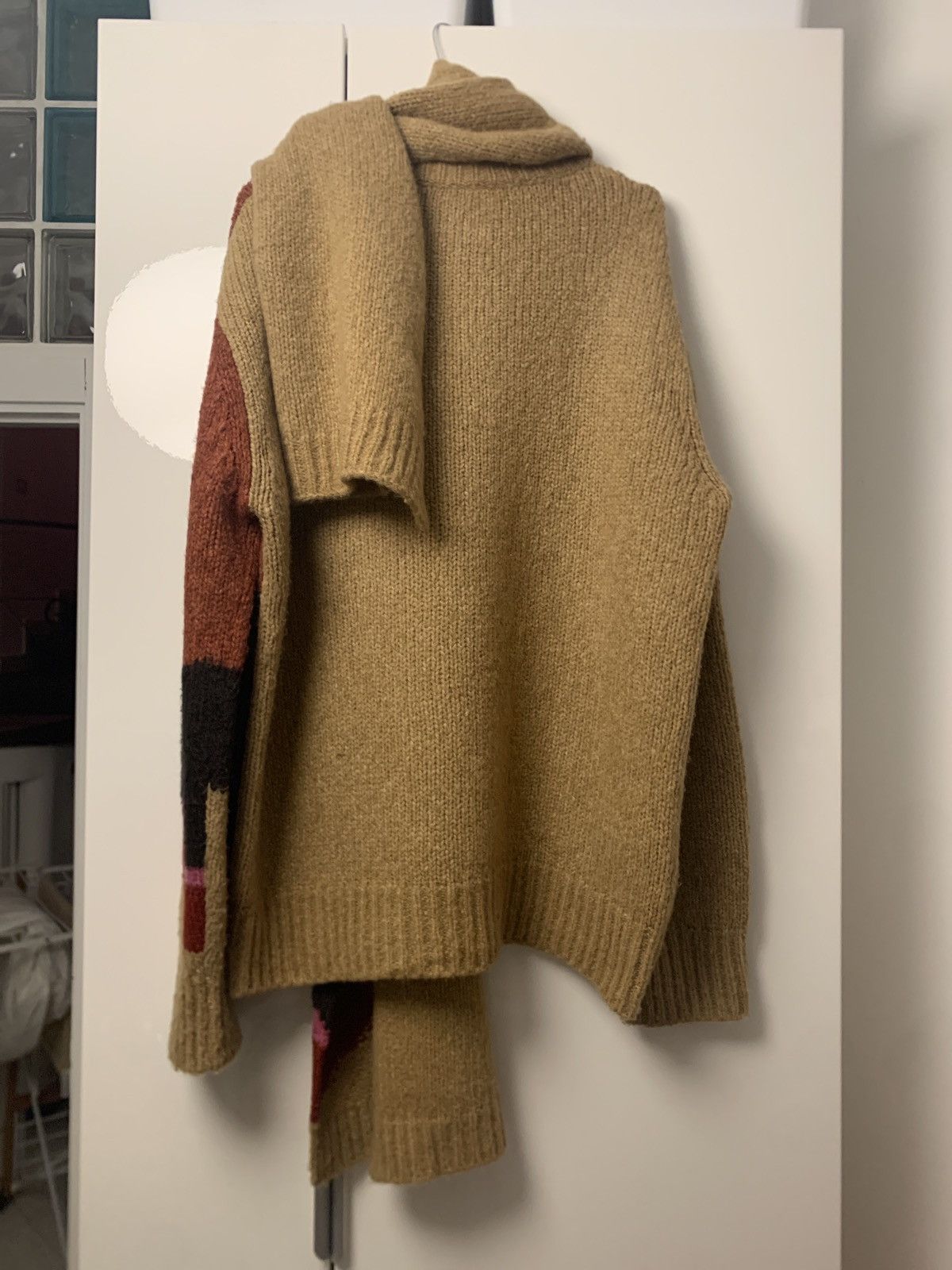 Dries Van Noten Jacquard sweater with scarf Size US L / EU 52-54 / 3 - 3 Thumbnail