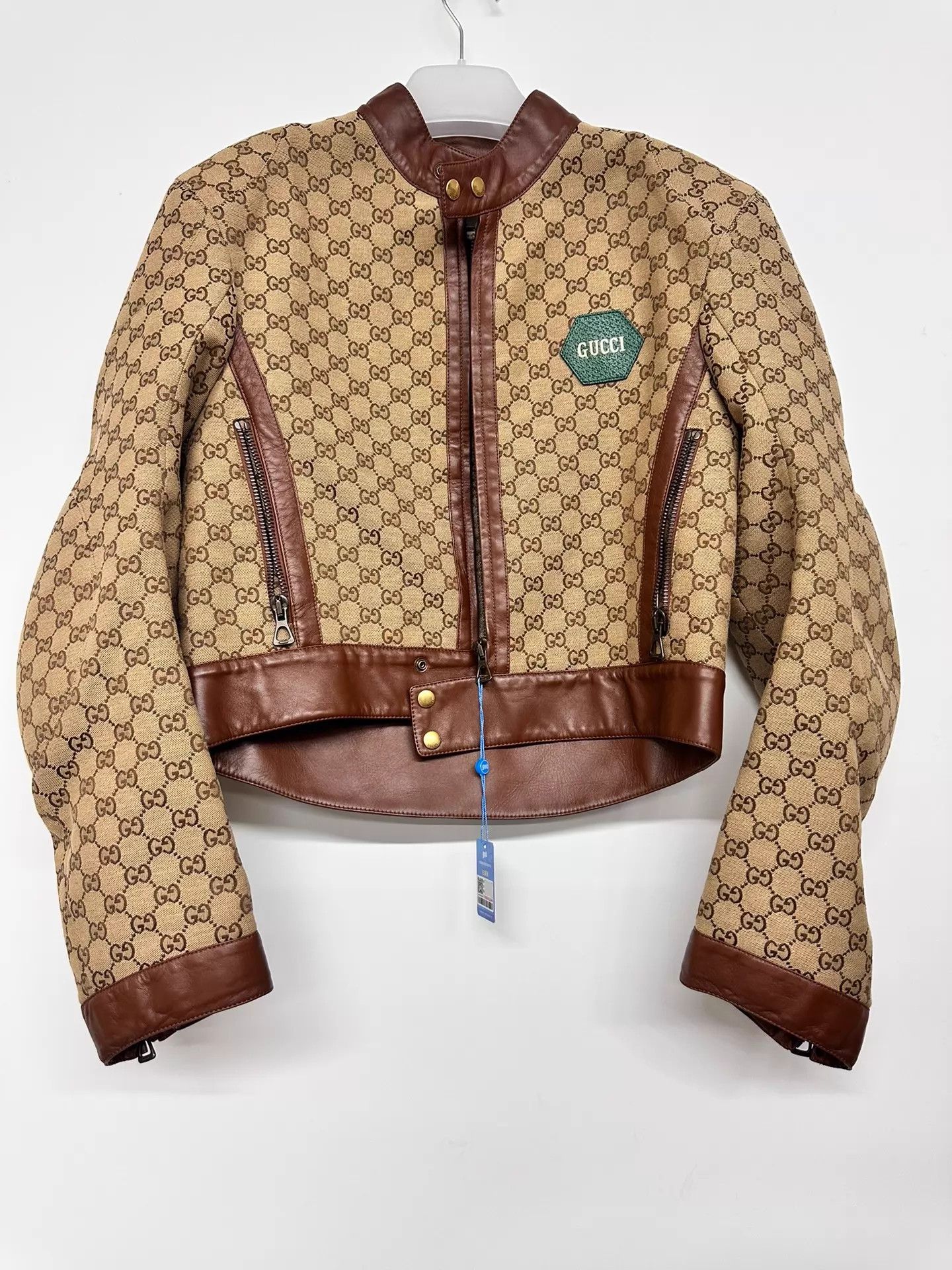 Gucci Gucci All Over Logo Print Jacket Size 48 Size US M / EU 48-50 / 2 - 1 Thumbnail