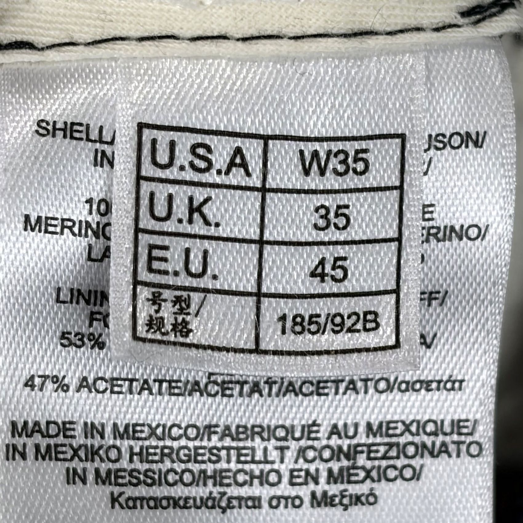 Brooks Brothers Brooks Brothers Milano Pants Mens 35x26 VITALE BARBERIS CANONICO Italian Fabric Blend Dress Size US 35 - 7 Thumbnail