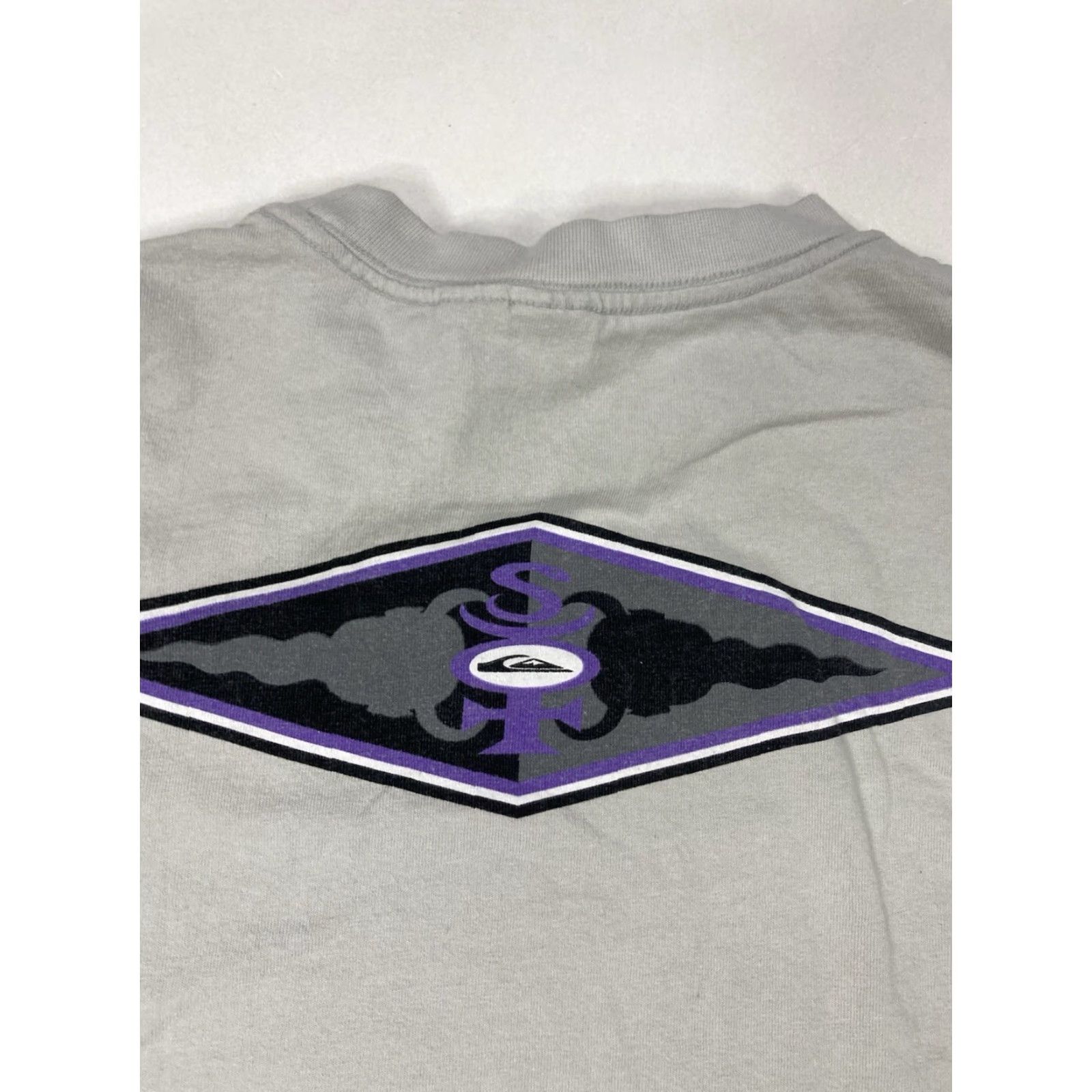 Quiksilver VINTAGE Quiksilver SOT Graphic T-shirt Men Small Gray Long Sleeve Size US S / EU 44-46 / 1 - 2 Thumbnail