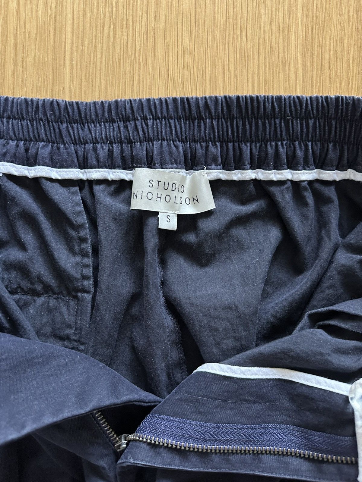Studio Nicholson Studio Nicholson Gentile Pant in Navy / Sz S / W 32 Size US 32 / EU 48 - 8 Thumbnail