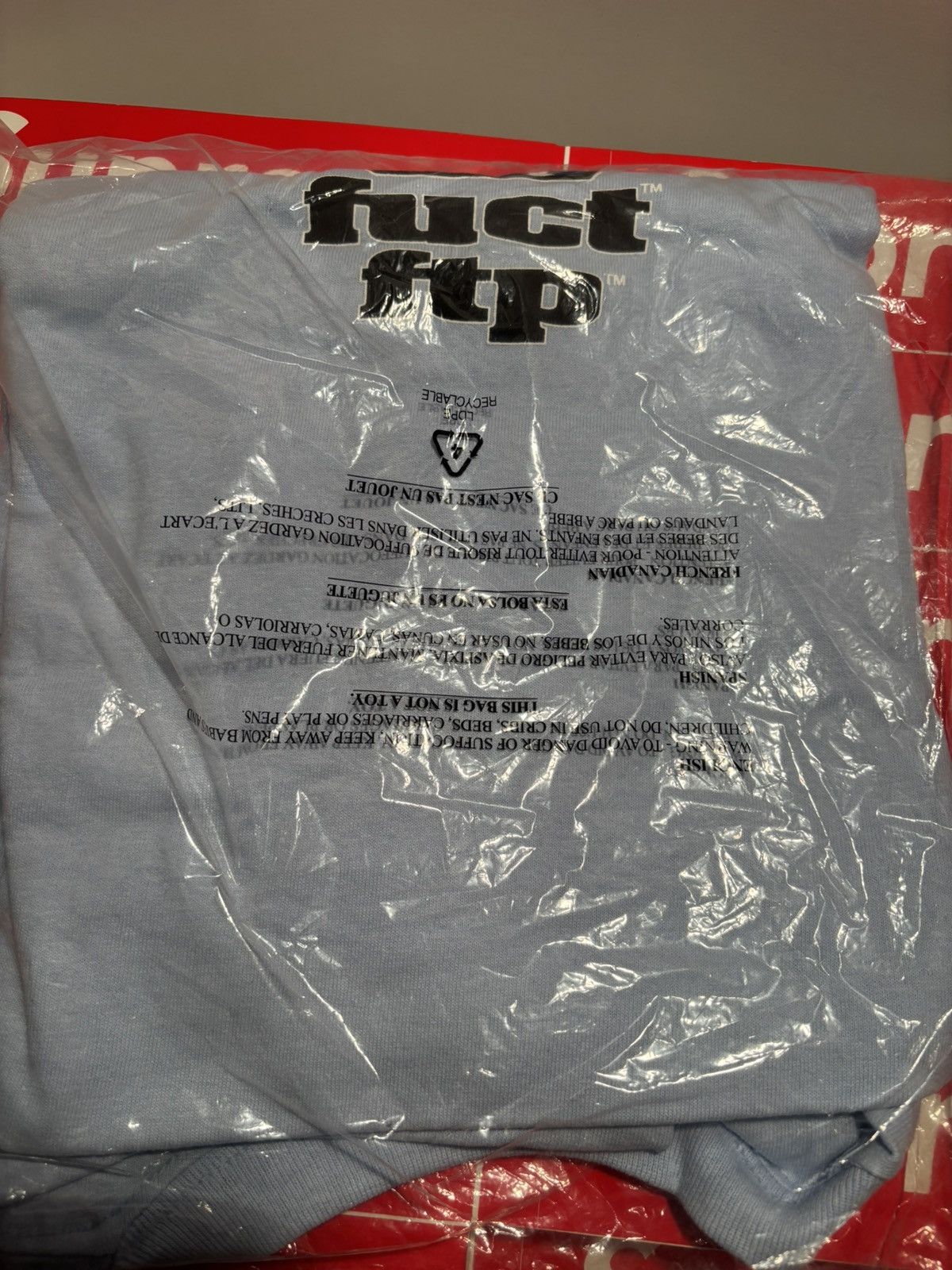 FUCT × Fuck The Population FTP x FUCT Finger tee 2022 - NEW / never worn Large Size US L / EU 52-54 / 3 - 2 Thumbnail