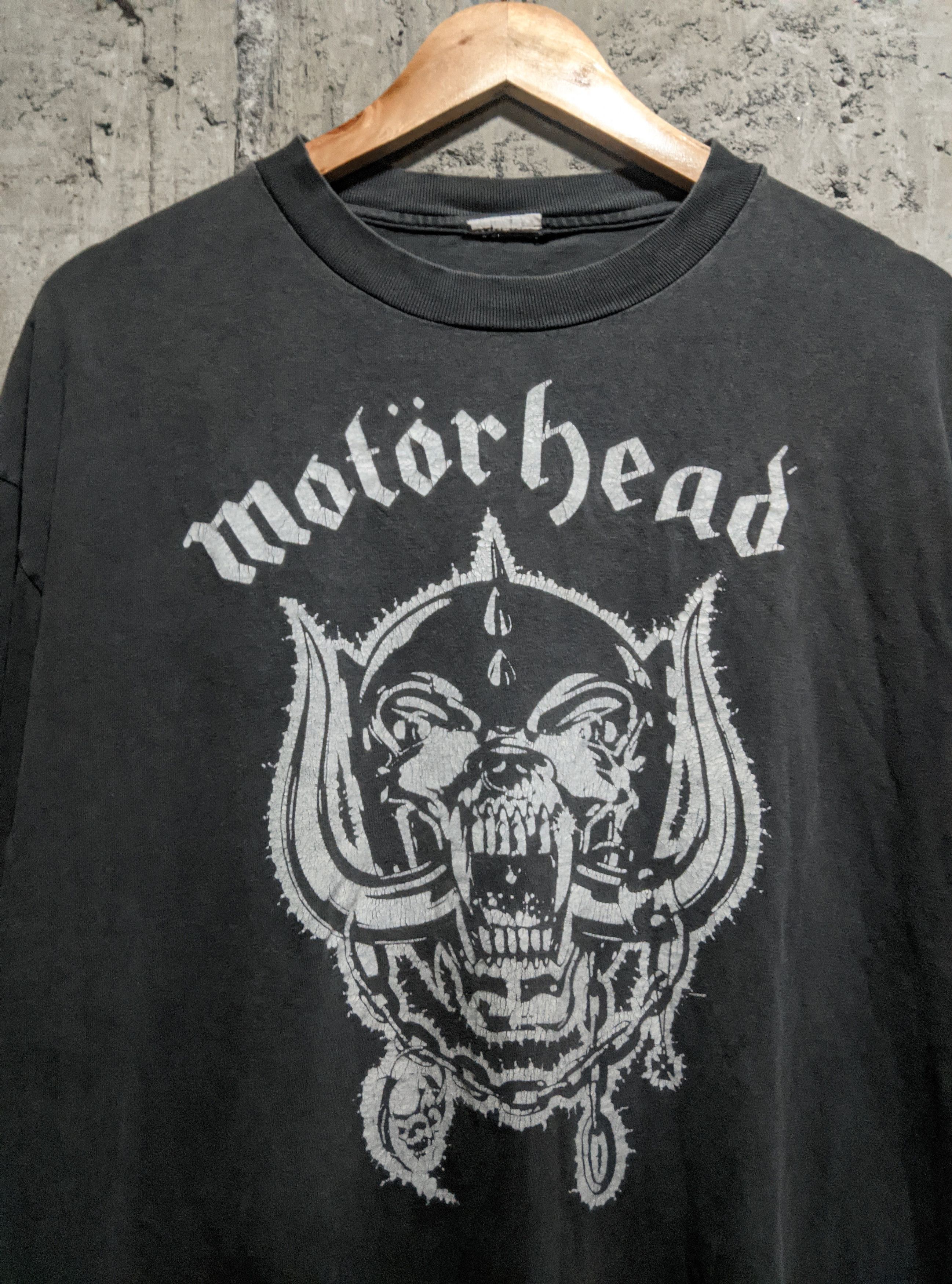 Band Tees Vintage motorhead metal faded t shirt Size US XL / EU 56 / 4 - 5 Thumbnail
