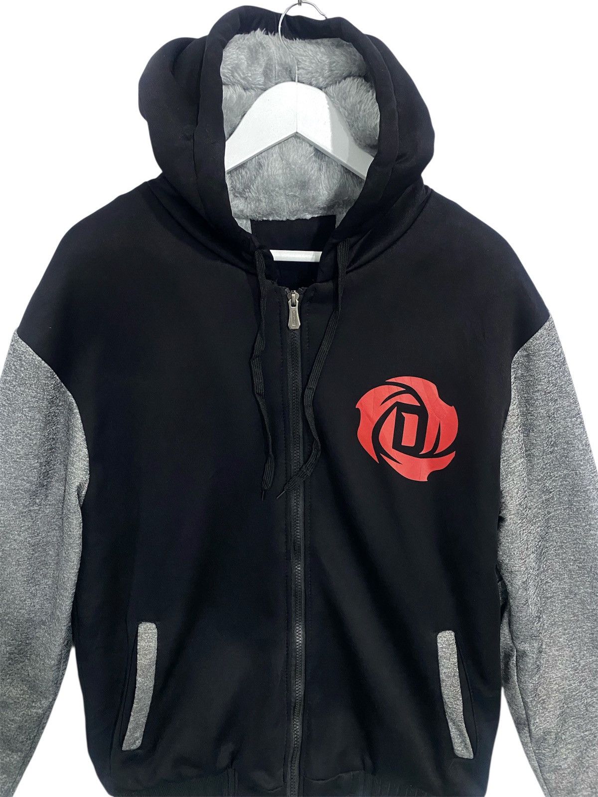 NBA × Vintage Chicago Bulls Derrick Rose Hoodie Zipper Size US L / EU 52-54 / 3 - 4 Thumbnail
