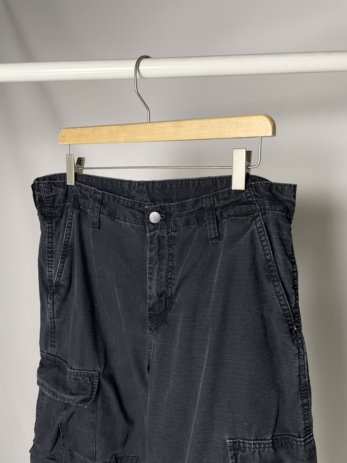 Carhartt Carhartt Vintage Faded Distressed Aviator Cargo Pants Size US 32 / EU 48 - 4 Thumbnail
