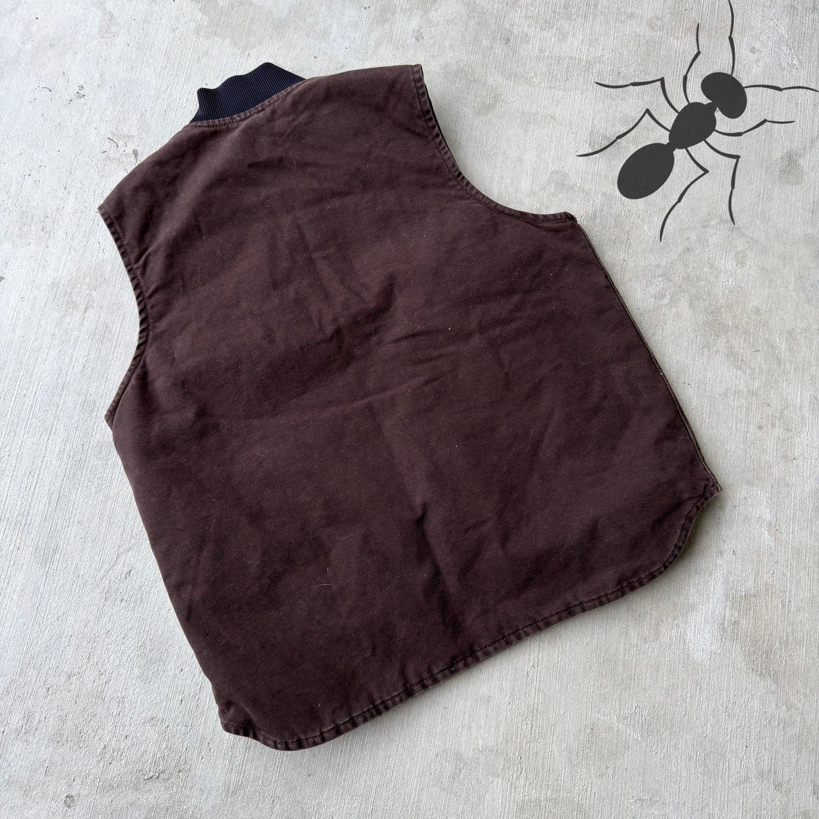 Carhartt × Vintage Carhartt V02 DKB brown work wear vest Size US XL / EU 56 / 4 - 2 Thumbnail