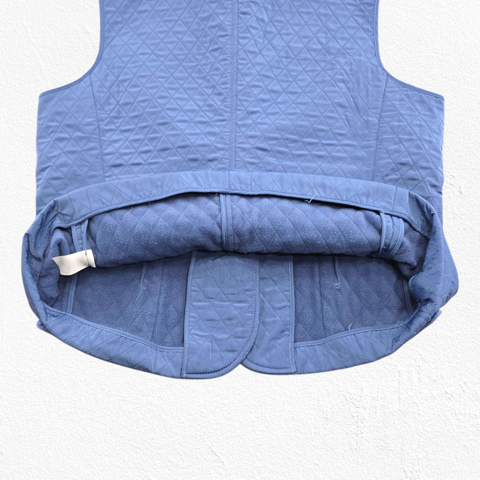 Other Talbots Blue Quilted Fleece-Lined Vest Size Large Petite Size L / US 10 / IT 46 - 6 Thumbnail
