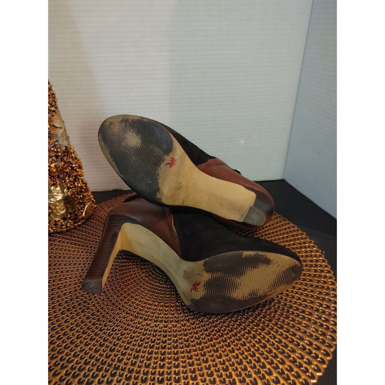 Banana Republic Banana Republic Heeled Booties Size 10M Size US 10 / IT 40 - 6 Thumbnail