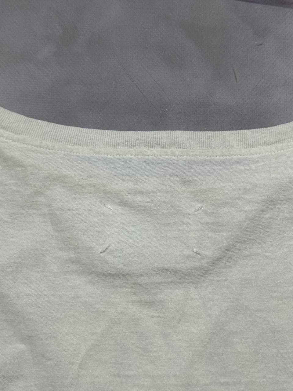 Maison Margiela Ss19 Maison Margiela Hello Sailor Tee(Wht/Boxy L) Size US L / EU 52-54 / 3 - 4 Thumbnail