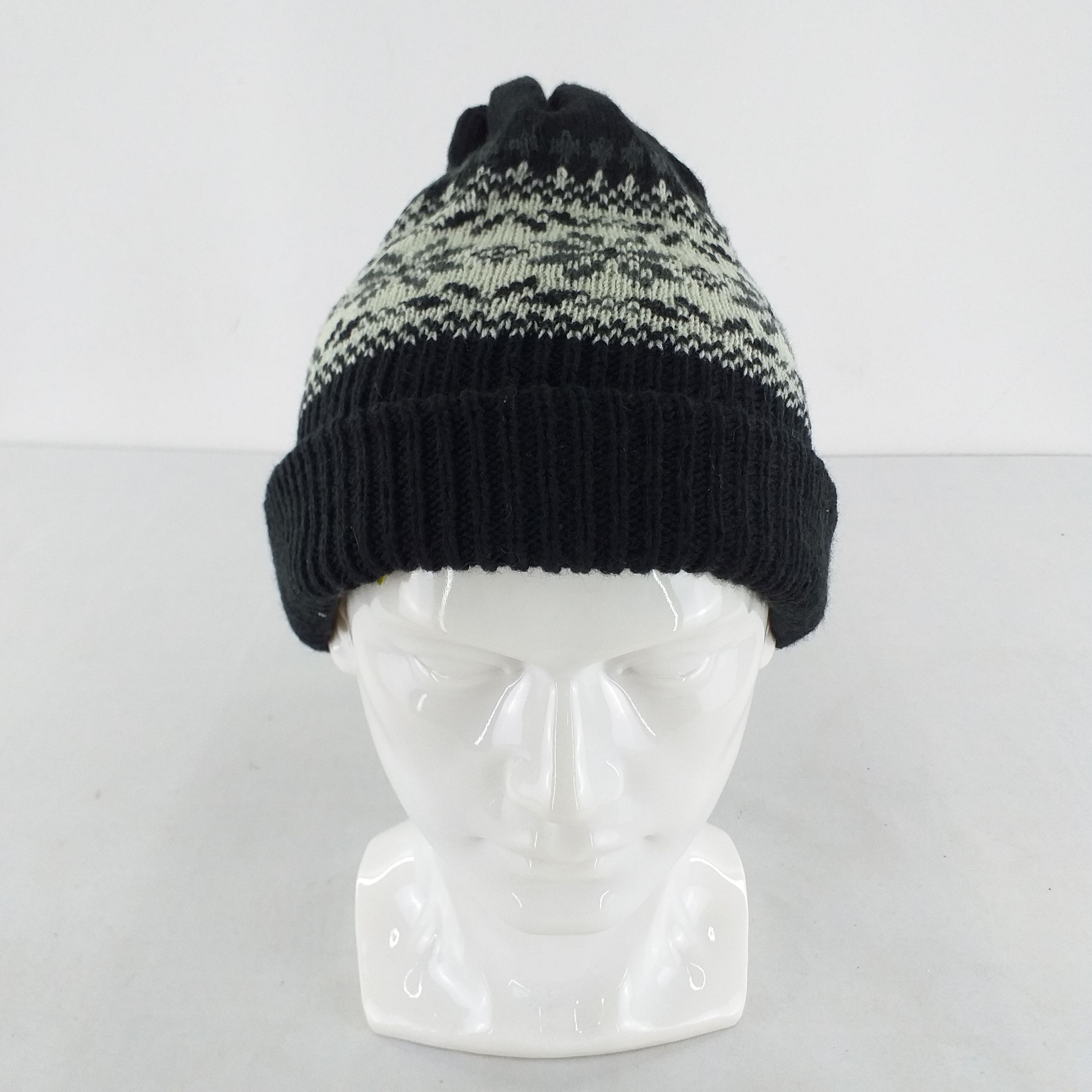 Vintage Geometrical Design Snow Cap Hat Beanie -BN457