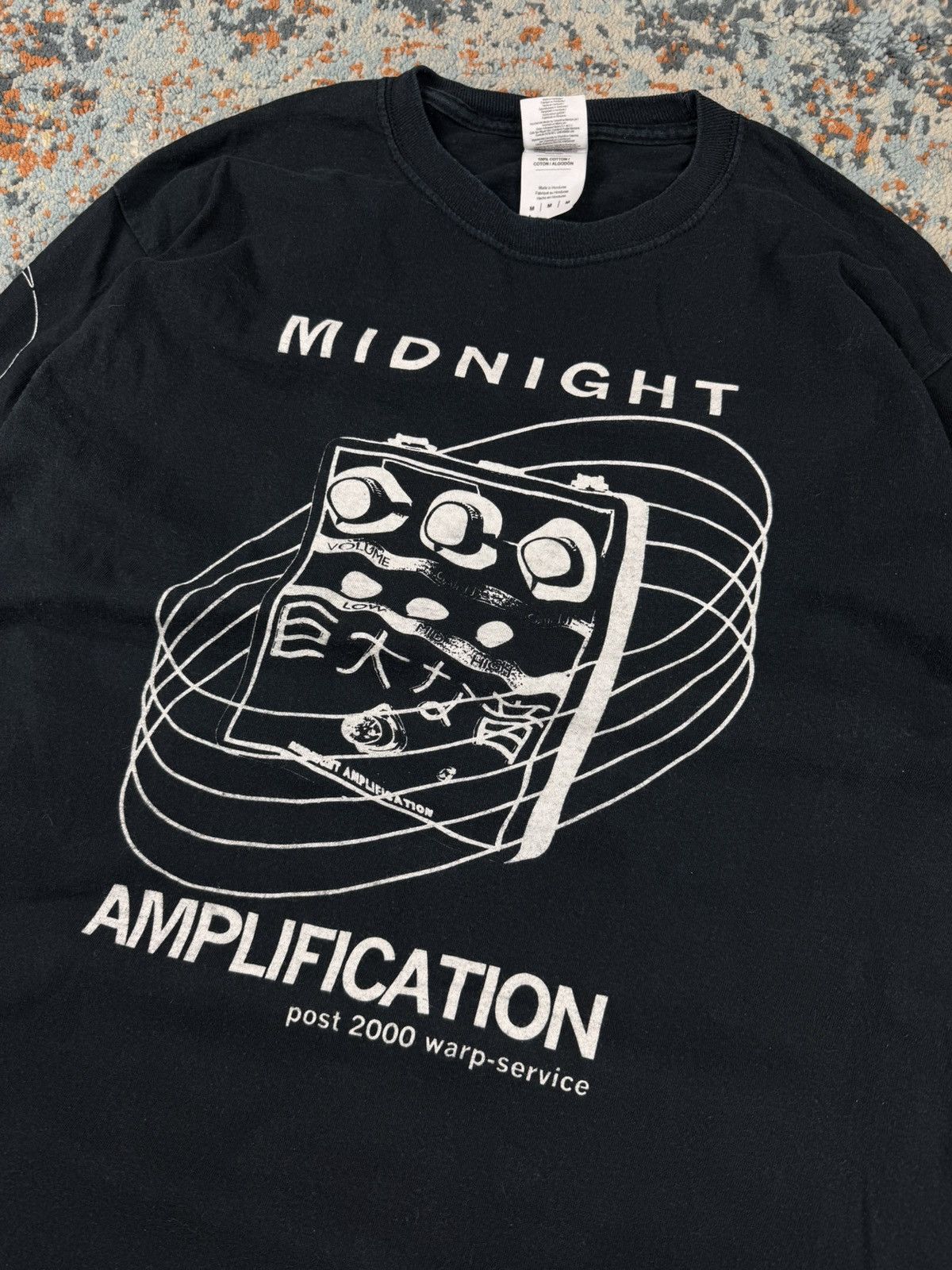 Vintage Vintage 00s Midnight Amplification graphic promo long sleeve Size US M / EU 48-50 / 2 - 3 Thumbnail