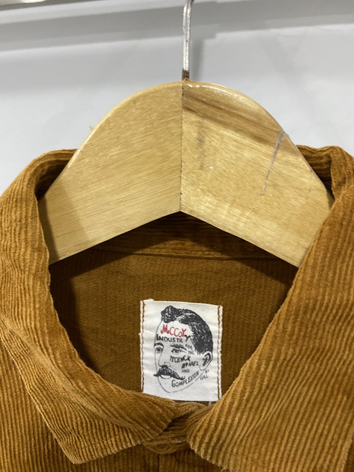 Japanese Brand The Real McCoy Corduroy Shirt Size US L / EU 52-54 / 3 - 5 Thumbnail