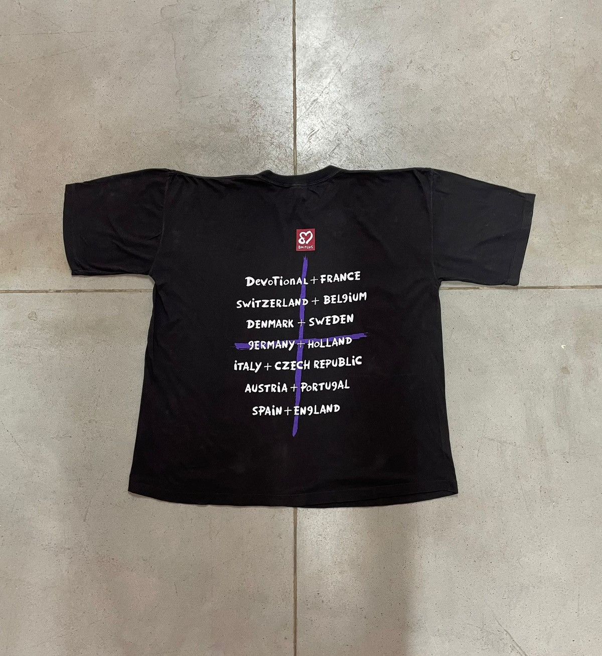 Band Tees Vintage Depeche Mode 1993 Tour Tee Shirt Size US L / EU 52-54 / 3 - 2 Thumbnail