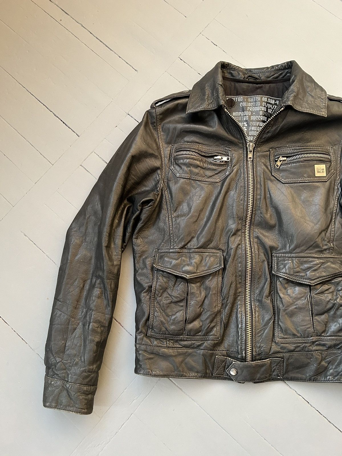 Vintage Vintage leather bomber jacket Size US M / EU 48-50 / 2 - 4 Thumbnail