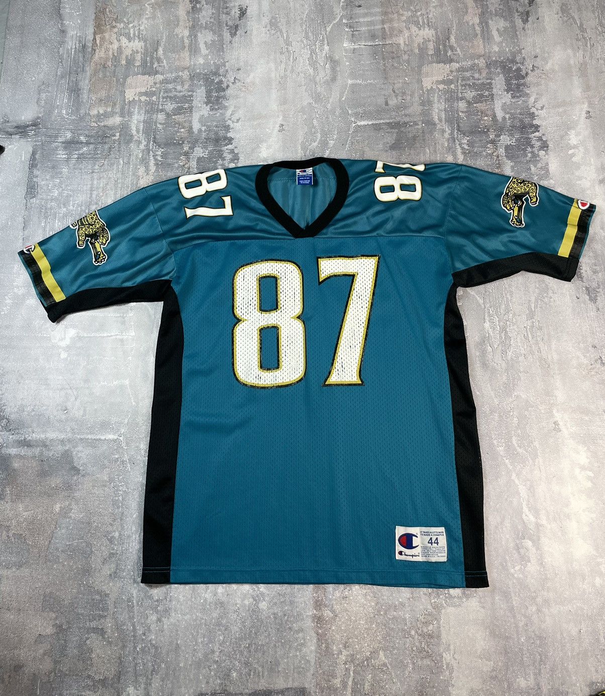 Vintage Vintage 90’s McCardell Jacksonville Jaguars Champion Jersey ...