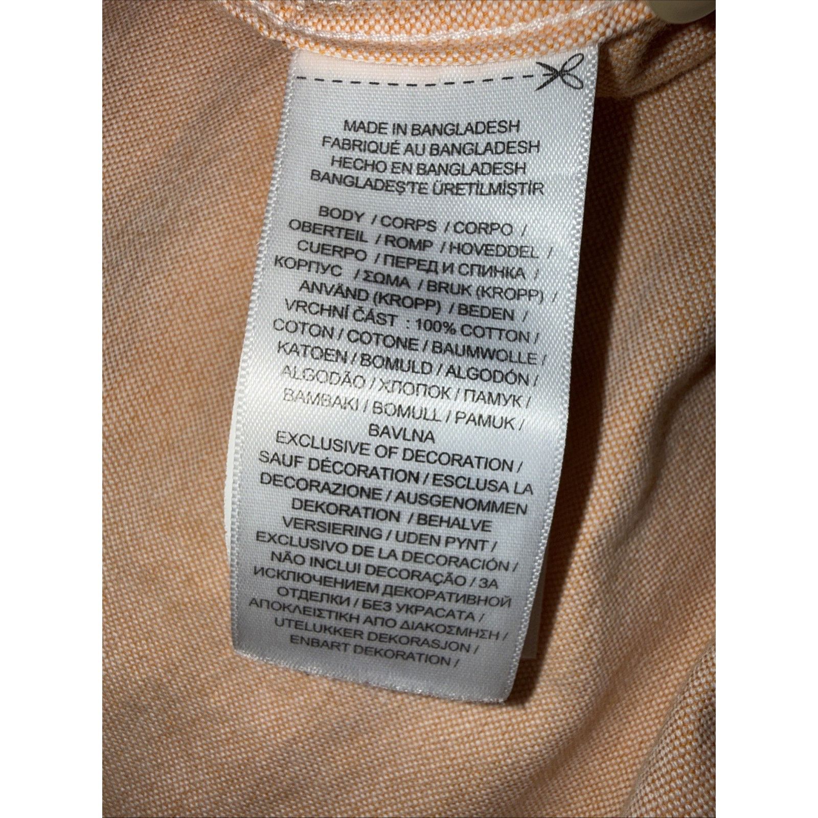 Polo Ralph Lauren Polo Ralph Lauren Sz 3XLT Peach Flesh Pony button down EUC Size US XXL / EU 58 / 5 - 9 Thumbnail