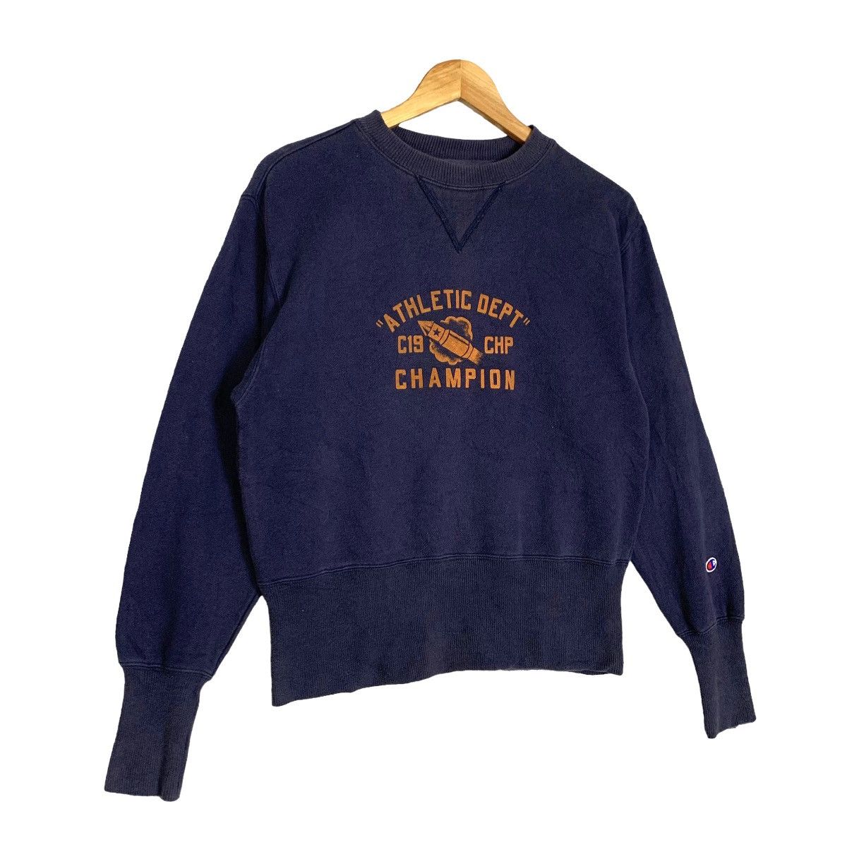 Champion × Vintage Vintage 90s Champion Athletic Dept” C19 Crewneck Sweatshirt Size US S / EU 44-46 / 1 - 3 Thumbnail