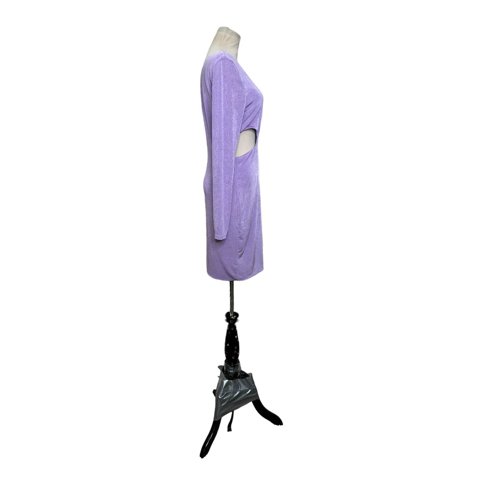 PRINCESS POLLY Princess Polly xx lilac one shoulder cut out dress size 10 Size L / US 10 / IT 46 - 8 Thumbnail