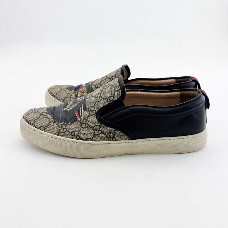 Gucci Gucci Wild Wolf Logo Low-top Fashion Sneakers -2508 Size US 9 / EU 42 - 1 Thumbnail