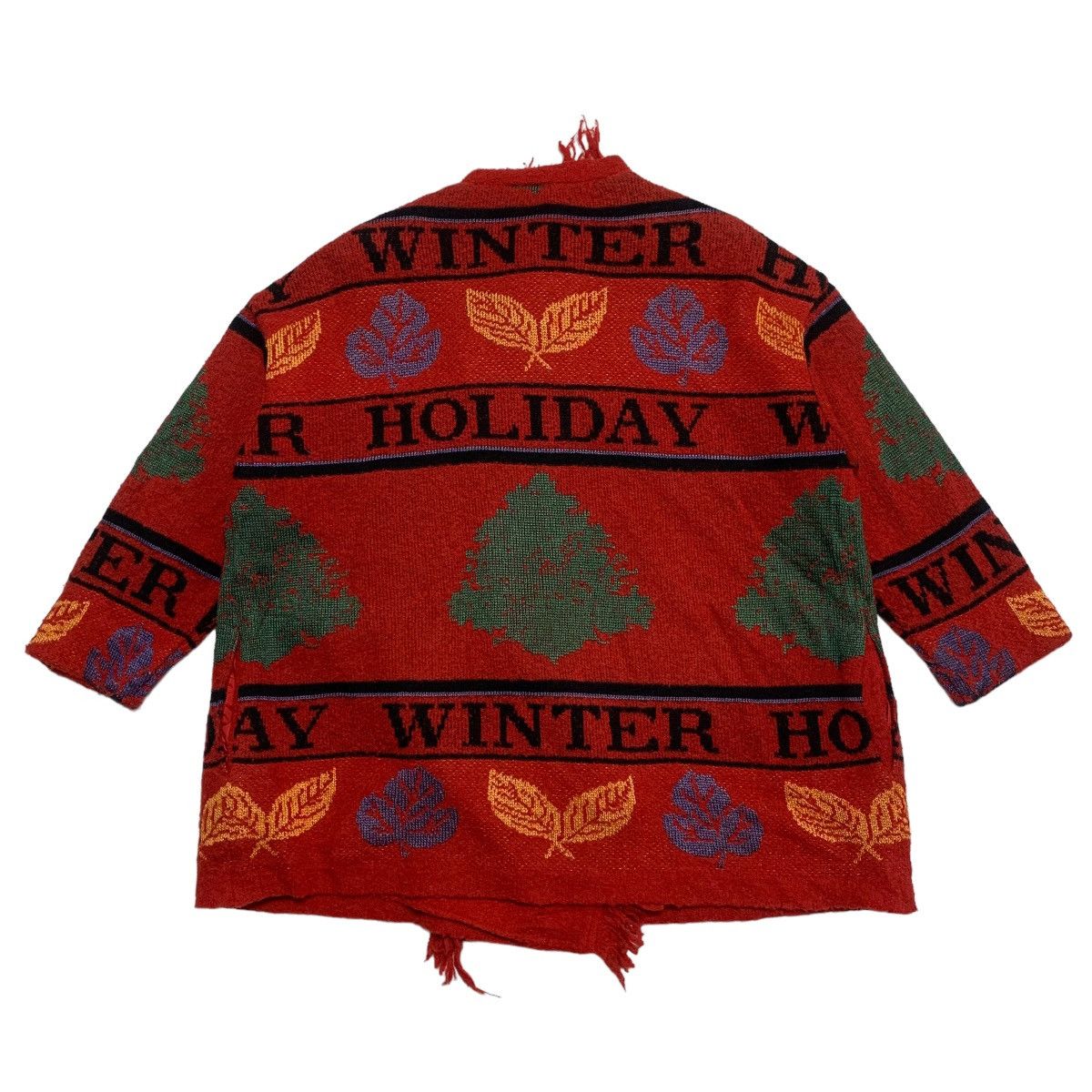 Japanese Brand Saint Joie Winter Holiday Knitwear Coat Size M / US 6-8 / IT 42-44 - 7 Thumbnail