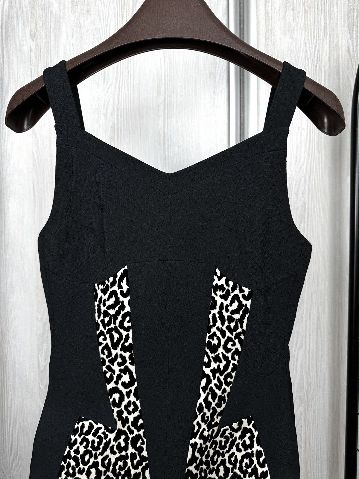 Antonio Berardi Antonio Berardi animal pattern white black mini dress Size S / US 4 / IT 40 - 3 Thumbnail