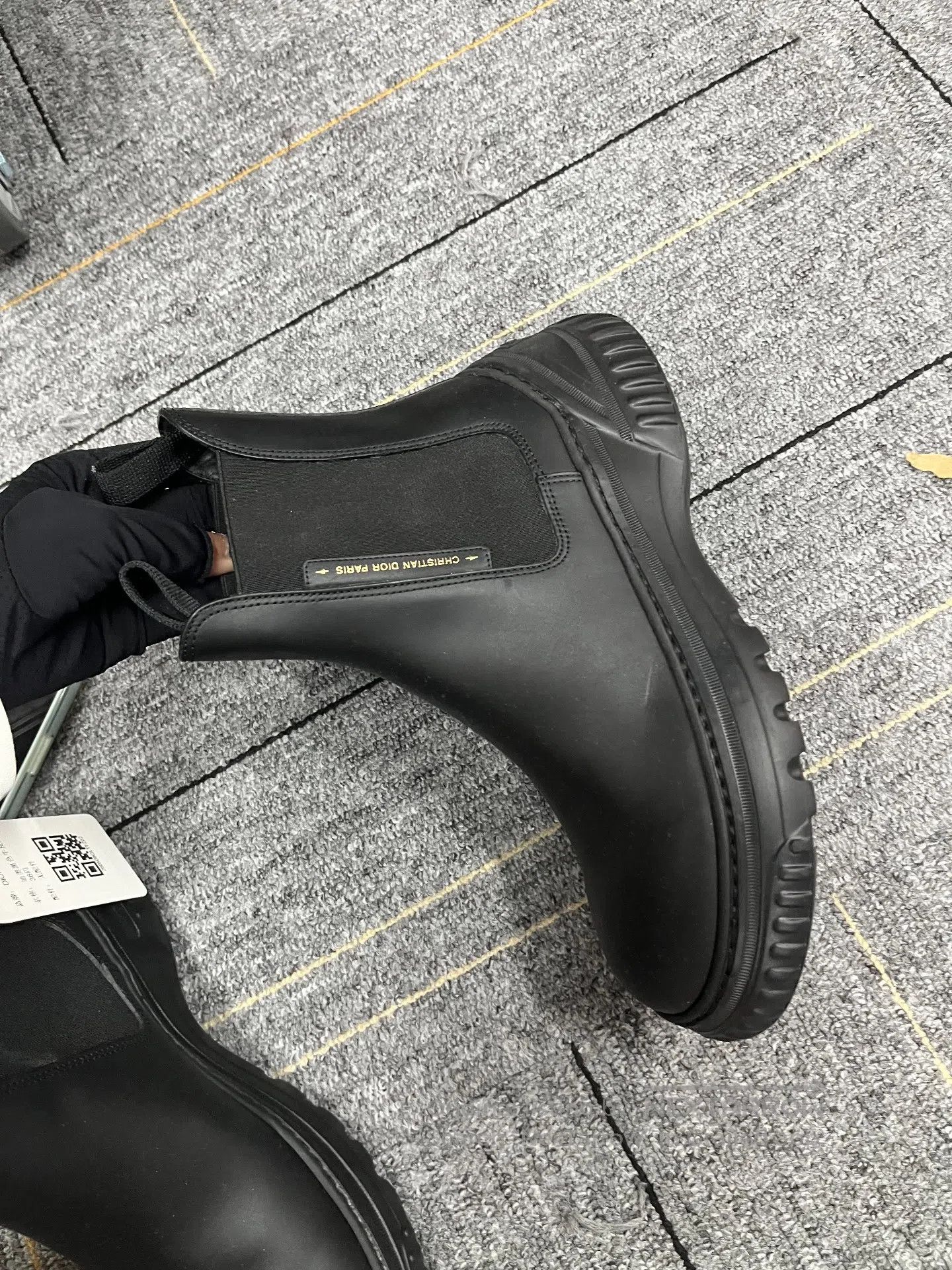 Dior Dior Monogrammed Letter Logo Short Boots| Size US 5.5 / IT 35.5 - 4 Thumbnail