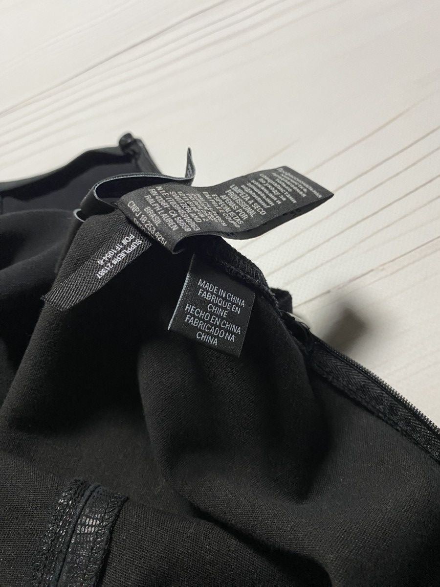 Polo Ralph Lauren × Vintage Vintage Ralph Lauren lamb genuine leather y2k pants Size 28" / US 6 / IT 42 - 12 Thumbnail
