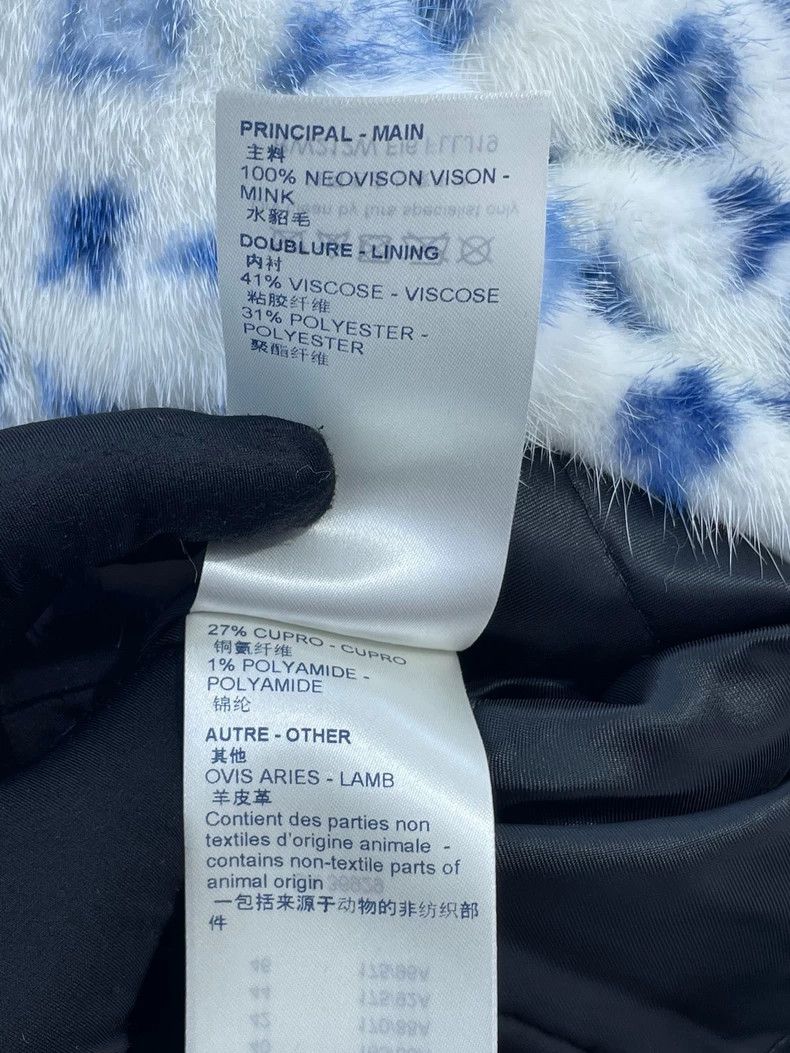 Louis Vuitton Louis Vuitton Old print mink fur jacket Size XXS / US 00 / IT 34 - 8 Thumbnail