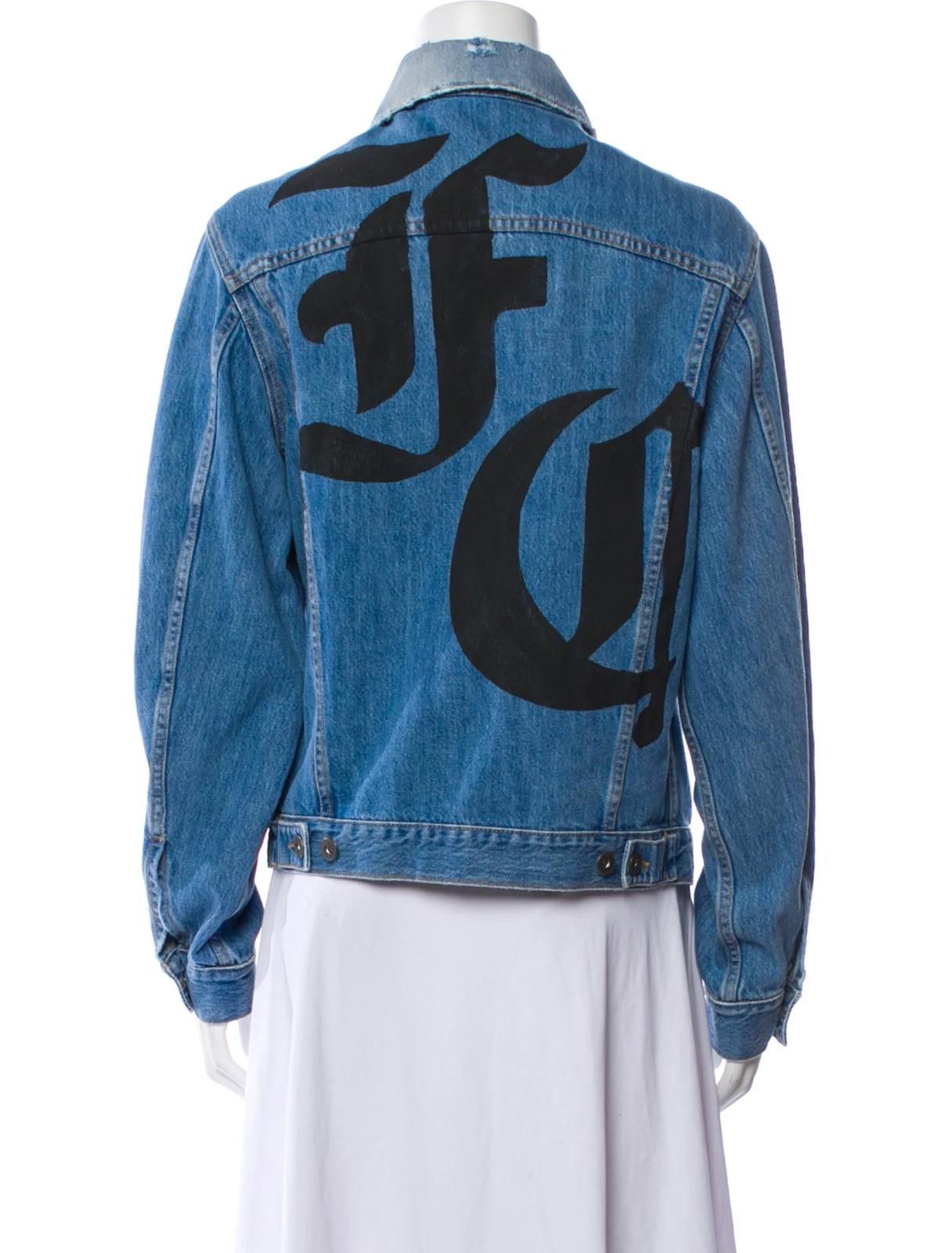 Faith Connexion Faith Connexion Denim Jacket Size: XS Size XS / US 0-2 / IT 36-38 - 3 Thumbnail