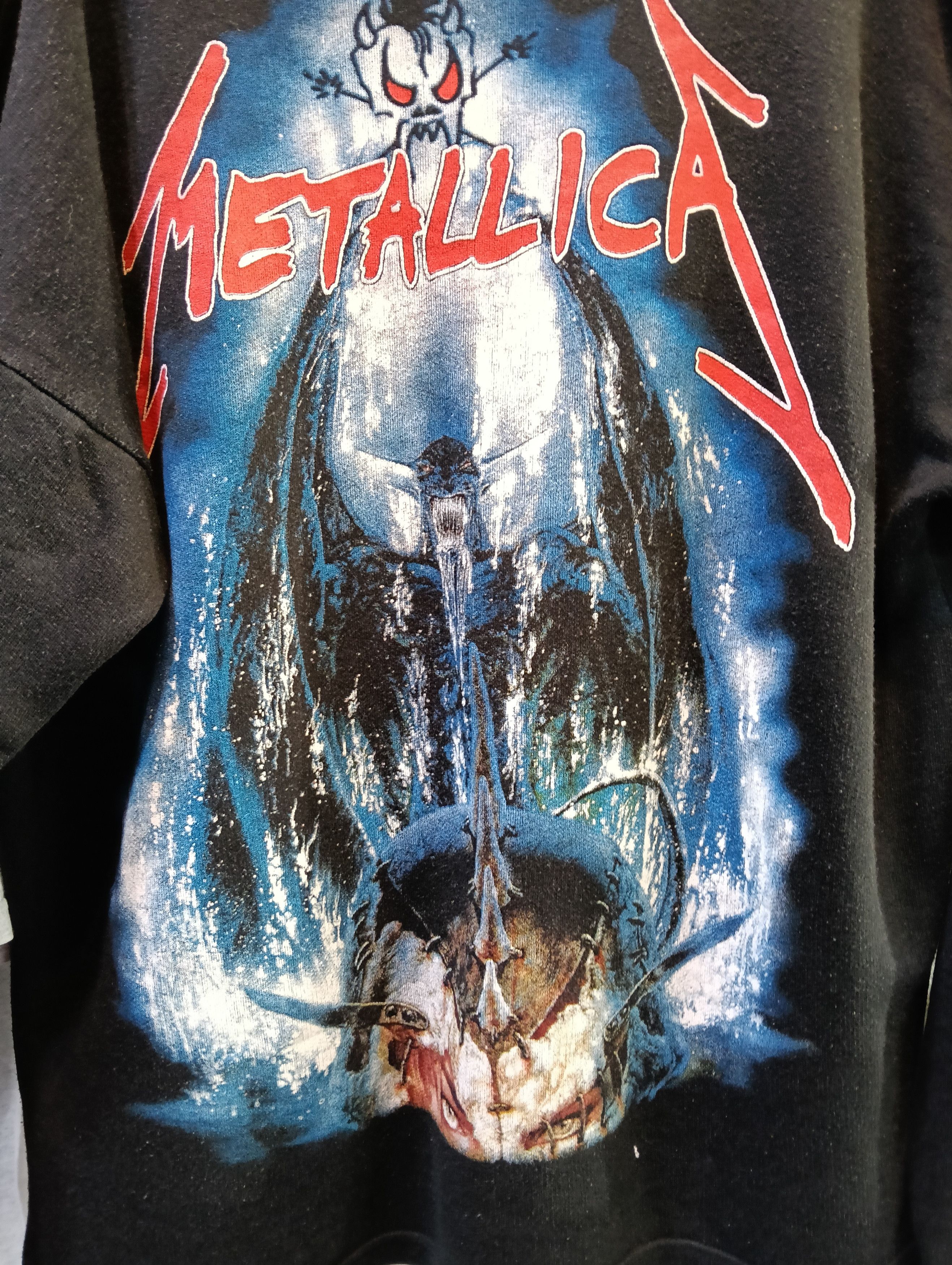 Vintage Metallica hoodie vintage t shirt size XL. Size US XL / EU 56 / 4 - 2 Thumbnail