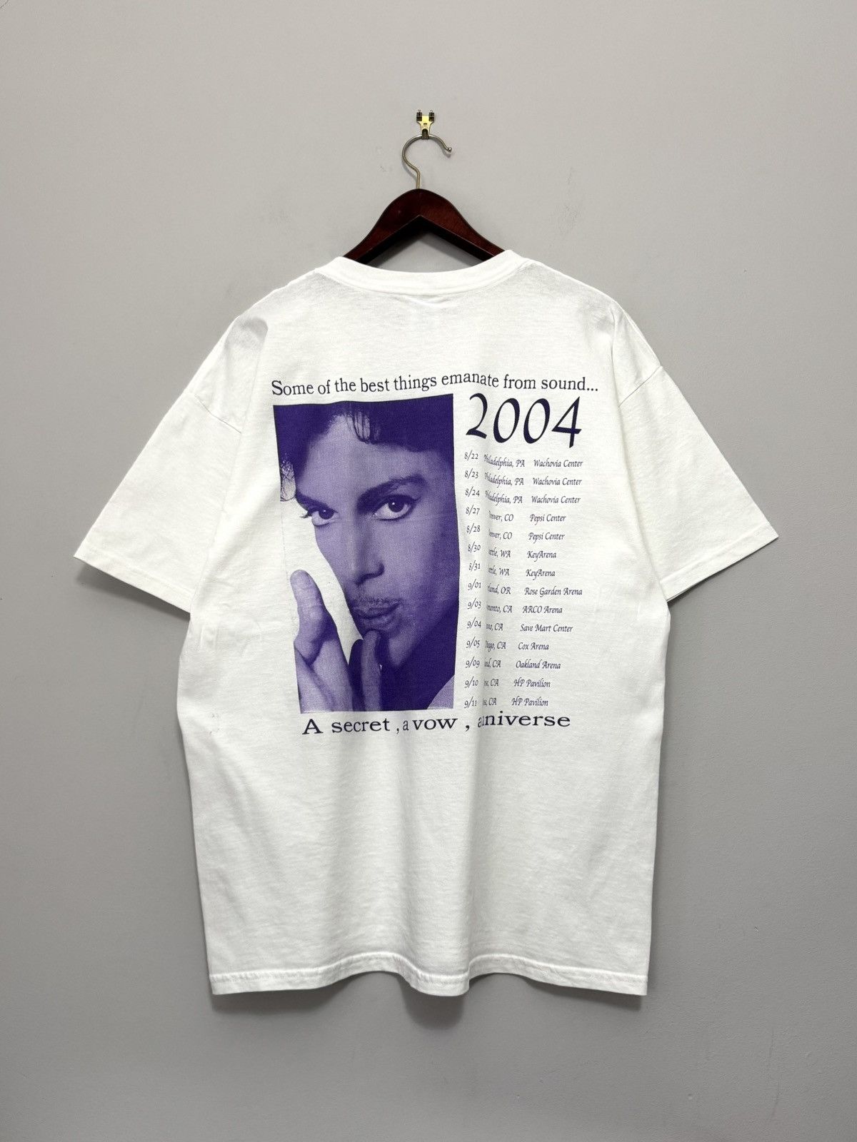 Band Tees Vintage Prince Musicology Tour 2004 T-shirt Size US XL / EU 56 / 4 - 3 Thumbnail